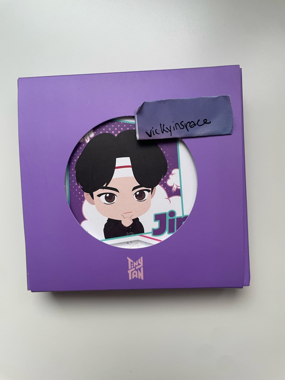 TINYTAN BTS JIN mini towel